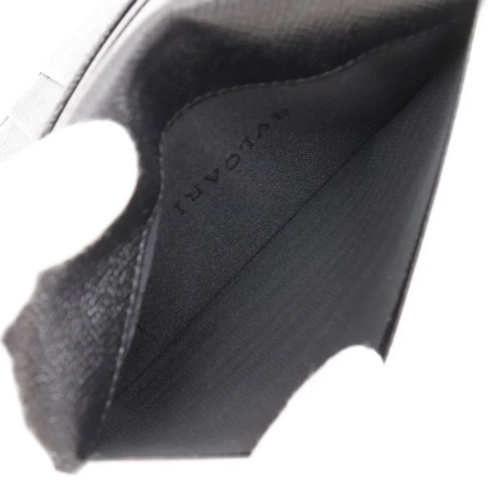 Bvlgari Leather Black Notebook Cover